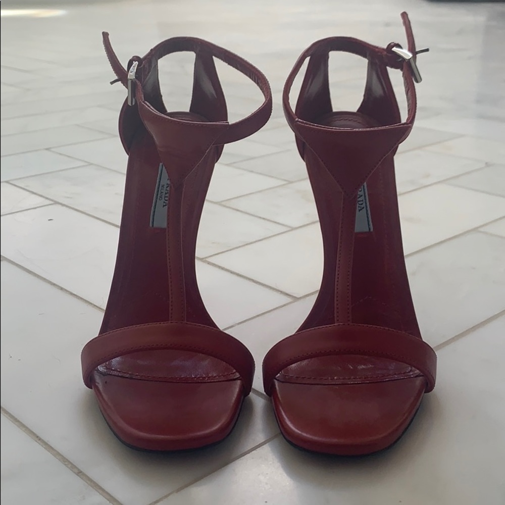 Red Prada Pumps